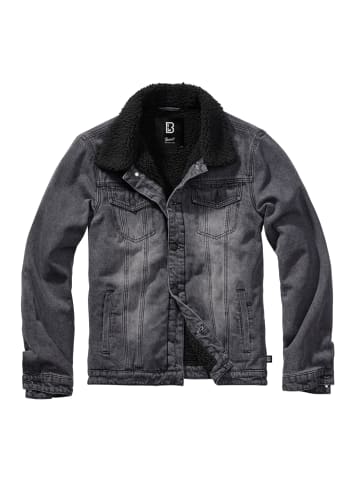 Brandit Denim Jacket in black/black