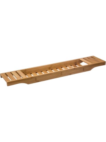 5five Simply Smart Badewannenablage aus Bambus in Beige, 70 x 15 x 4,5 cm
