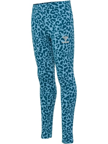 Hummel Leggings Hmlflowy Mädchen in BLUE CORAL