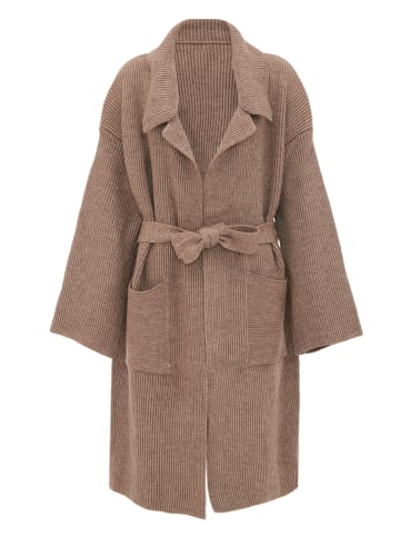RISA Damen Strickjacke in Coffee