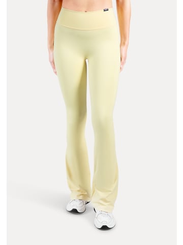 SMILODOX Schlaghose Leggings Loreen in Gelb