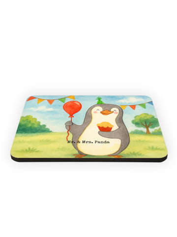 Mr. & Mrs. Panda Magnet Pinguin Geburtstag Design ohne Spruch in Weiß
