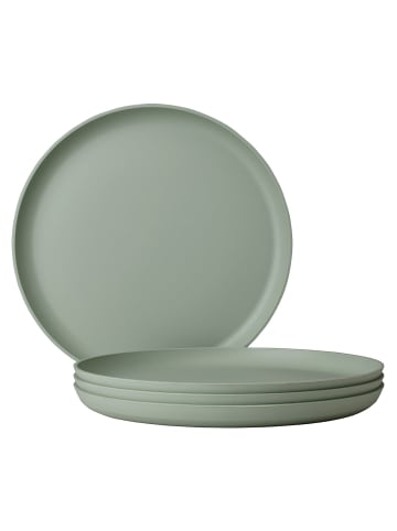 4er Set Essteller Silueta in Nordic Sage ø 26 cm