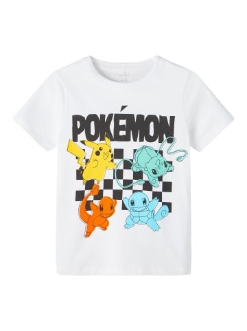 name it T-Shirt Pokemon in bright white