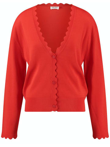 Gerry Weber Strickjacke aus Feinstrick in Rot