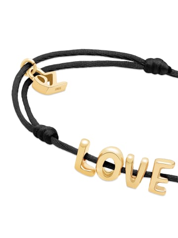 Echtzeit Armband Love Letters in schwarz