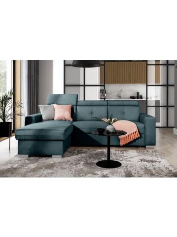 MF Design Falcon Recamiere Links in Petrol -  (L) 248 x (B) 248 x (H) 95 cm