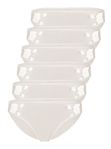 Nina von C. 6er Pack Minislip in champagner