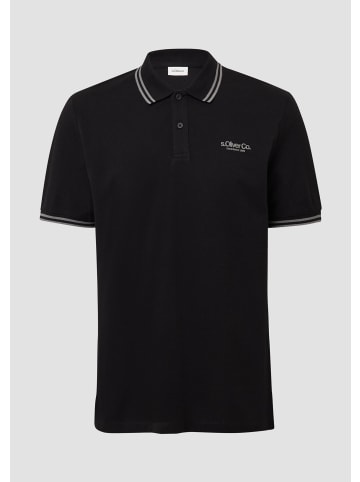 s.Oliver Polo-Shirt in 9999_schwarz