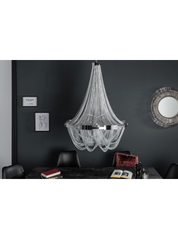 Licht-Erlebnisse Kronleuchter Ø 50 cm in Silber