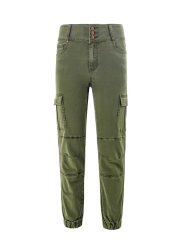 Aiki Keylook Cargopants Levitating in Khaki