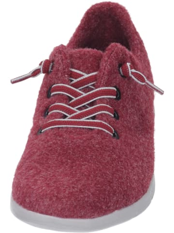 Comfortabel Schnürschuhe in bordo