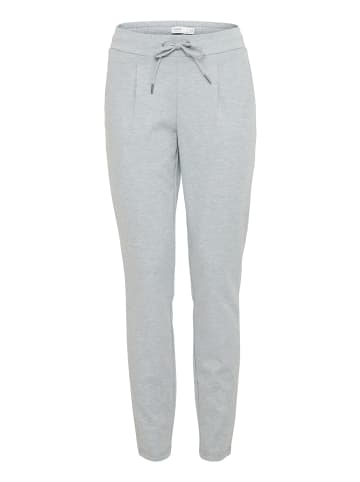 b. young Hose RIZETTA Regular fit in Light Grey Melange