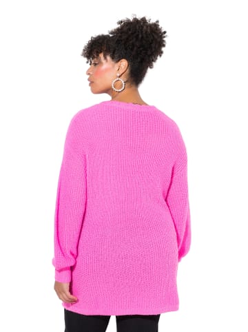 MIAMODA Pullover in neon berry