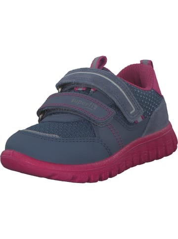 superfit Sneakers Low in blau/pink