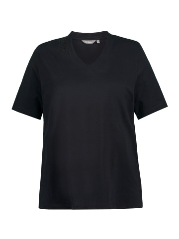 Ulla Popken Shirt in schwarz