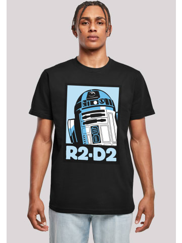 F4NT4STIC T-Shirt Star Wars R2-D2 Poster in schwarz