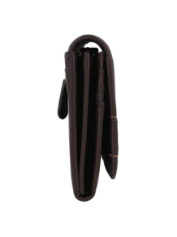 mano Don Leonardo Geldbörse RFID Leder 18 cm dunkelbraun