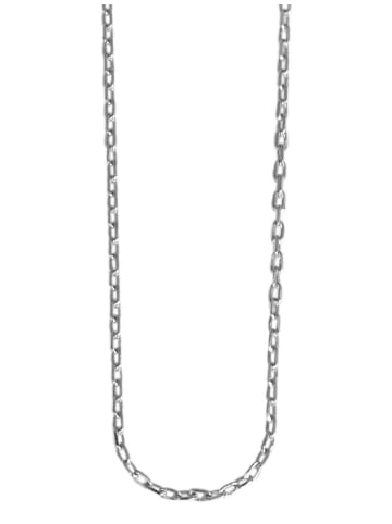 Adeliás Damen Halskette aus 925 Silber 40 cm in silber