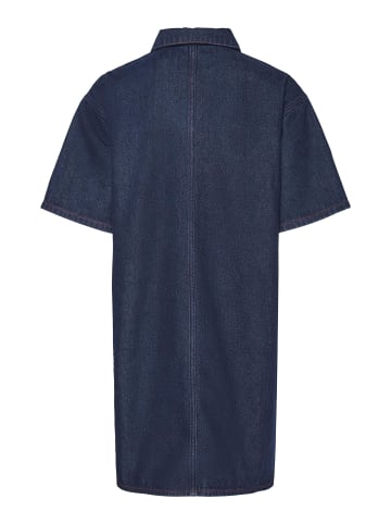 Pieces Jeanskleid in Blue Indigo