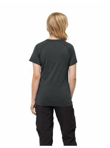 Jack Wolfskin Rundhals T-Shirt für Damen in kombi