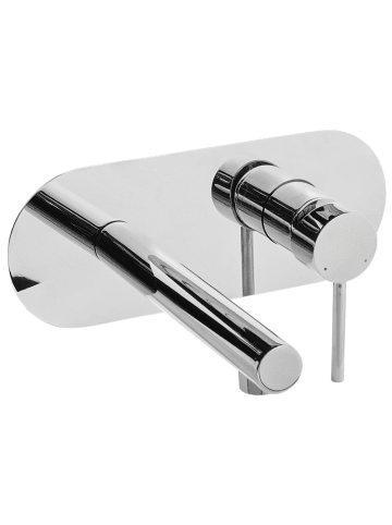 Beliani Wasserhähne CLAVIJO in Silber - (W) 26 x (H) 10 x (L) 20 cm