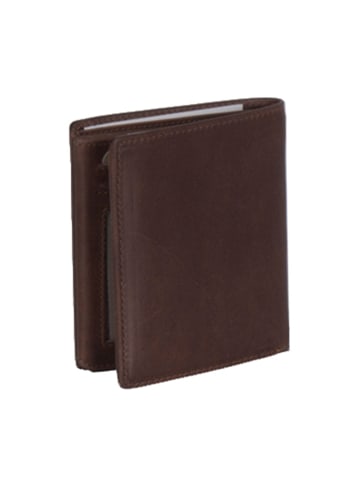 The Chesterfield Brand Carl Geldbörse RFID Schutz Leder 8.5 cm in brown