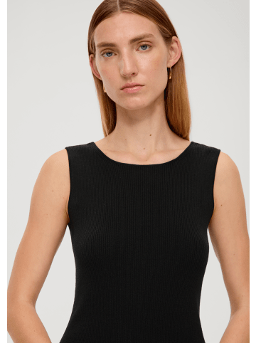 s.Oliver BLACK LABEL Kleid kurz in Schwarz