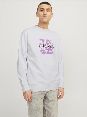 Jack & Jones Sweatshirt in White Melange