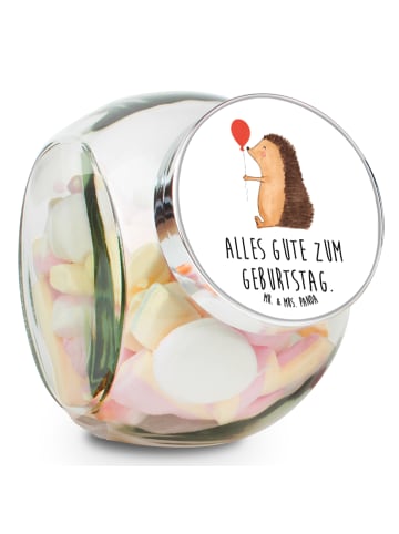 Mr. & Mrs. Panda Kaffeedose Igel Luftballon mit Spruch in Weiß