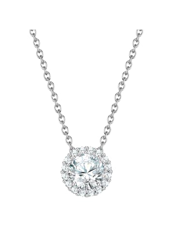 Yokoamii Kette aus Messing mit Zirkonia in silber