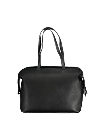 Valentino by Mario Valentino Schwarze Polyurethan-Tasche