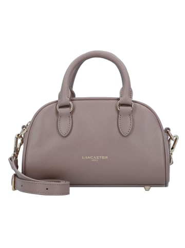 Lancaster Donna Bow Handtasche Leder 21 cm in galet