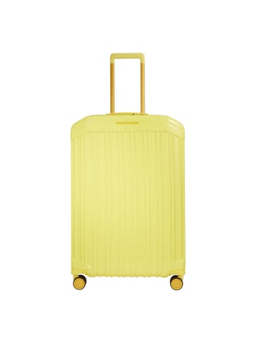 Piquadro PQL-Special3 4 Rollen Trolley 69 cm mit Dehnfalte in yellow