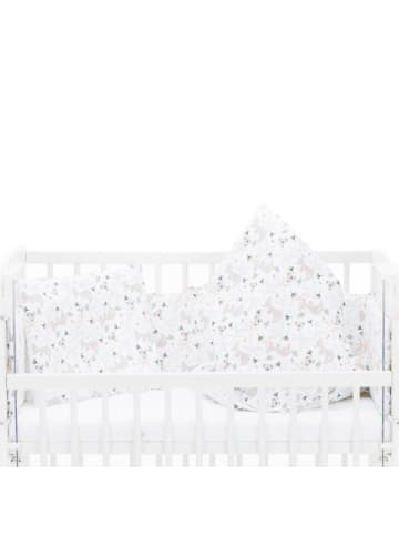 fillikid 4-tlg. Bettwäsche-Set für Nino Decke 80 x in weiss