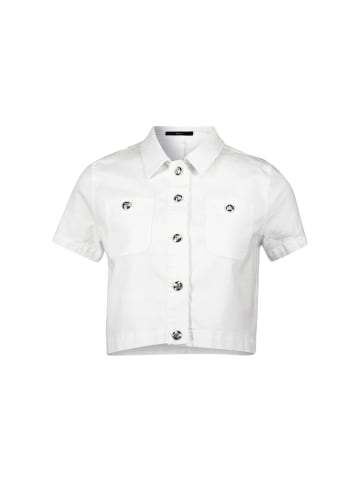 Zero  Jacke kurzarm mit Knopfleiste in Brilliant White