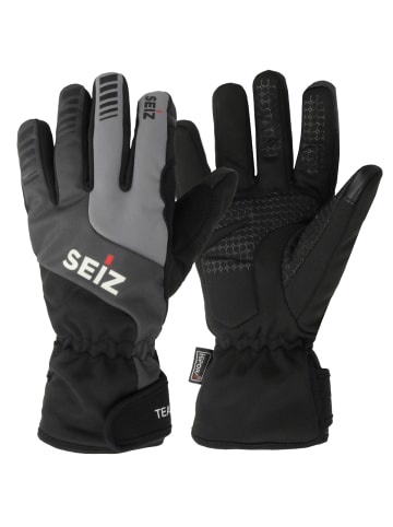 Seiz Handschuhe TEAM Soft Shell in schwarz