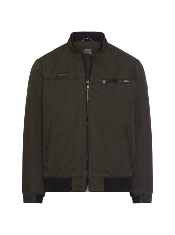 Camel Active Leichte Bomberjacke mit Strickbund in Braun