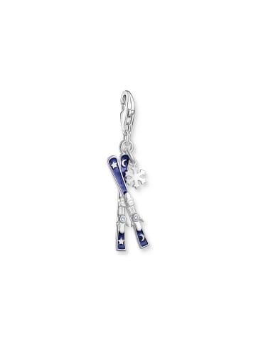 Thomas Sabo Charm-Anhänger in silber, weiß , blau