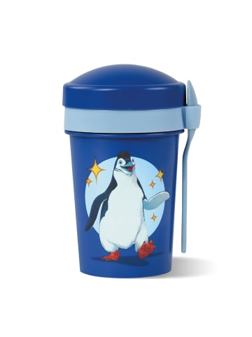 Stoneline Die Schule der Magischen Tiere Müslibecher To Go | 540 ml | rPET in Blau