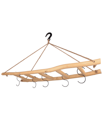 UNUS Dekoleiter Holzleiter hängend in Natur