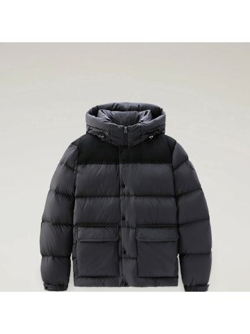 Woolrich Sierra-Jacke aus Mikrofaser in Schwarz