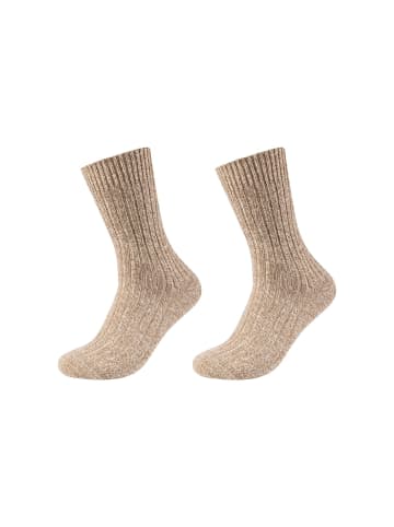 camano Socken 2er Pack sepia tint
