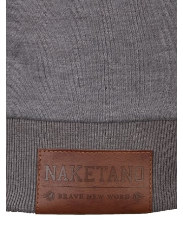 naketano Hoodie "Ina's Lieblingspulli" in Grau