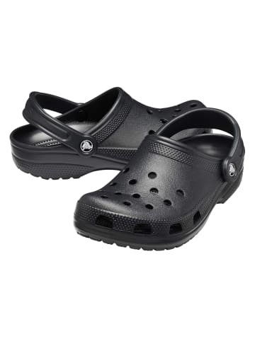 Crocs Crocs Sandale Classic Clogs mit kippbaren Fersenriemen in schwarz