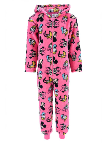 Disney Minnie Mouse Schlafanzug Overall Mickey, Daisy und Pluto in Pink