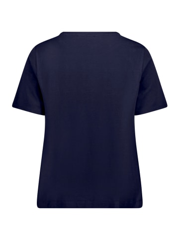 Betty Barclay Casual-Shirt mit Aufdruck in Patch Dark Blue/Brown