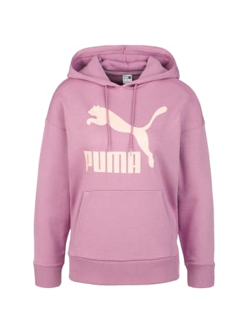 Puma Kapuzenpullover Classics Logo in rosa