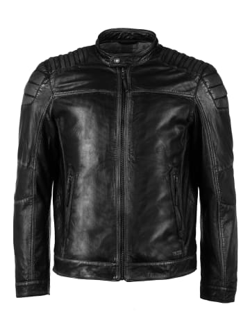 Mustang Lederjacke Whyte in schwarz