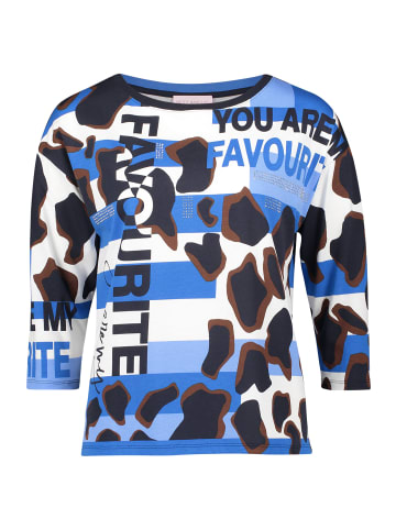 Betty Barclay Shirt mit Print Shirt in Dunkelblau/Blau